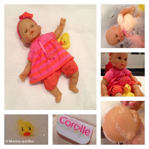 corolle baby bath doll